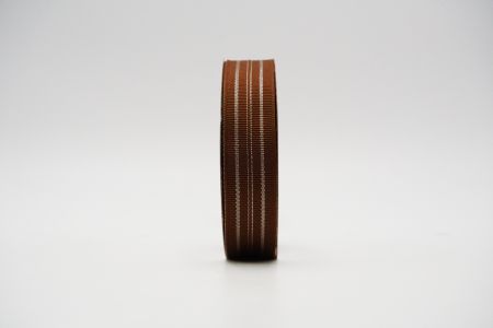 Multiple Striped Metallic Ribbon_K1741-162-1_brown